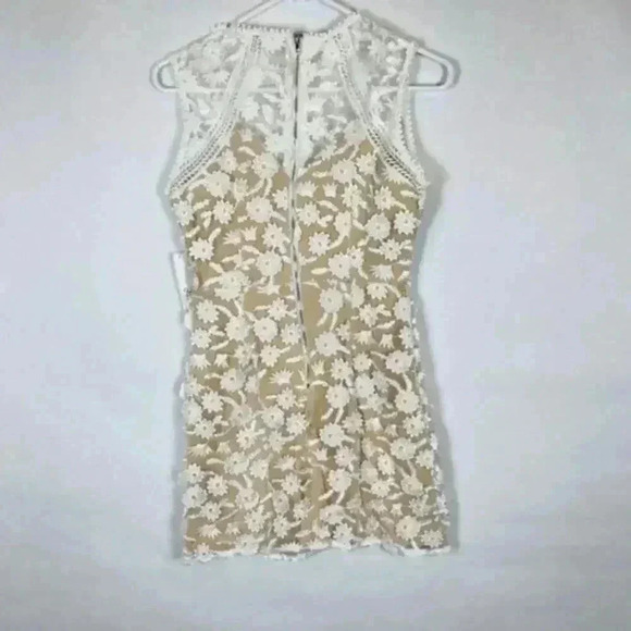 Helen Owen x AQUA Embroidered Sheath Dress XS - Picture 5 of 8